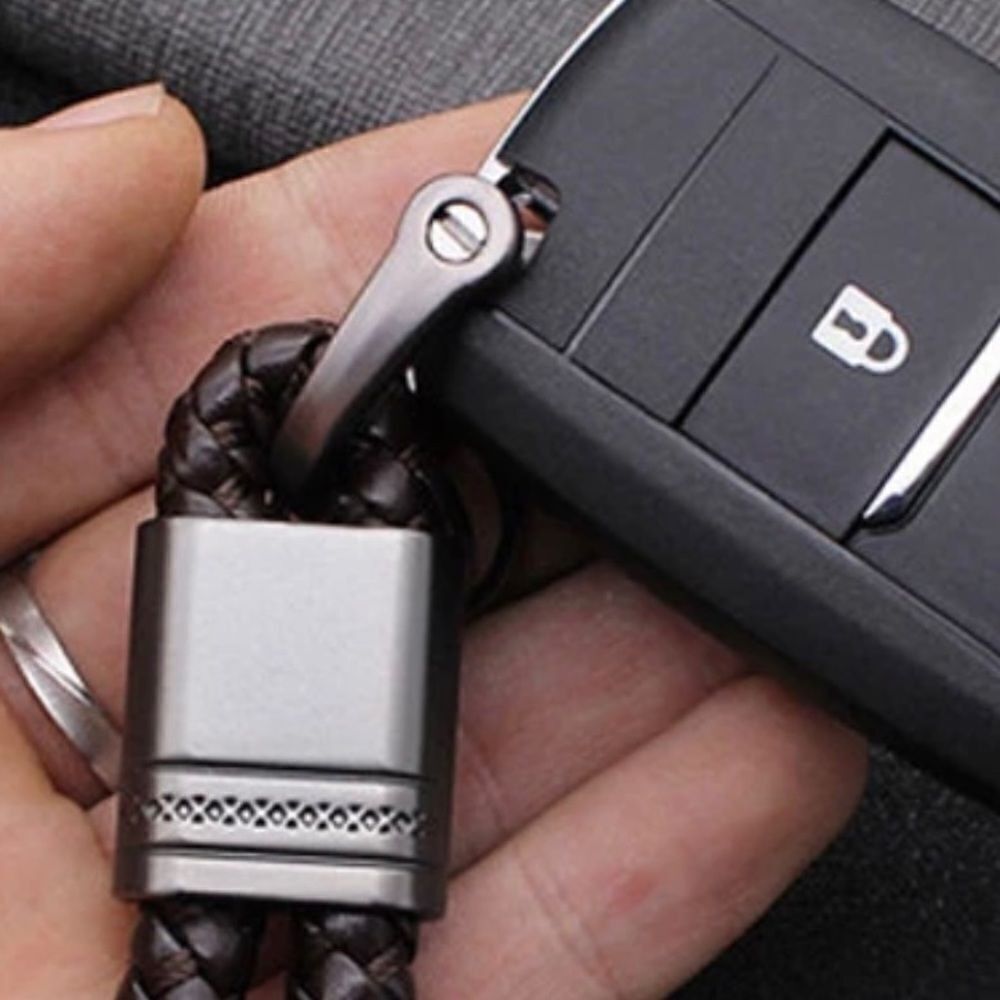 LEATHER ROPE KEY RING - Picture 5 of 7